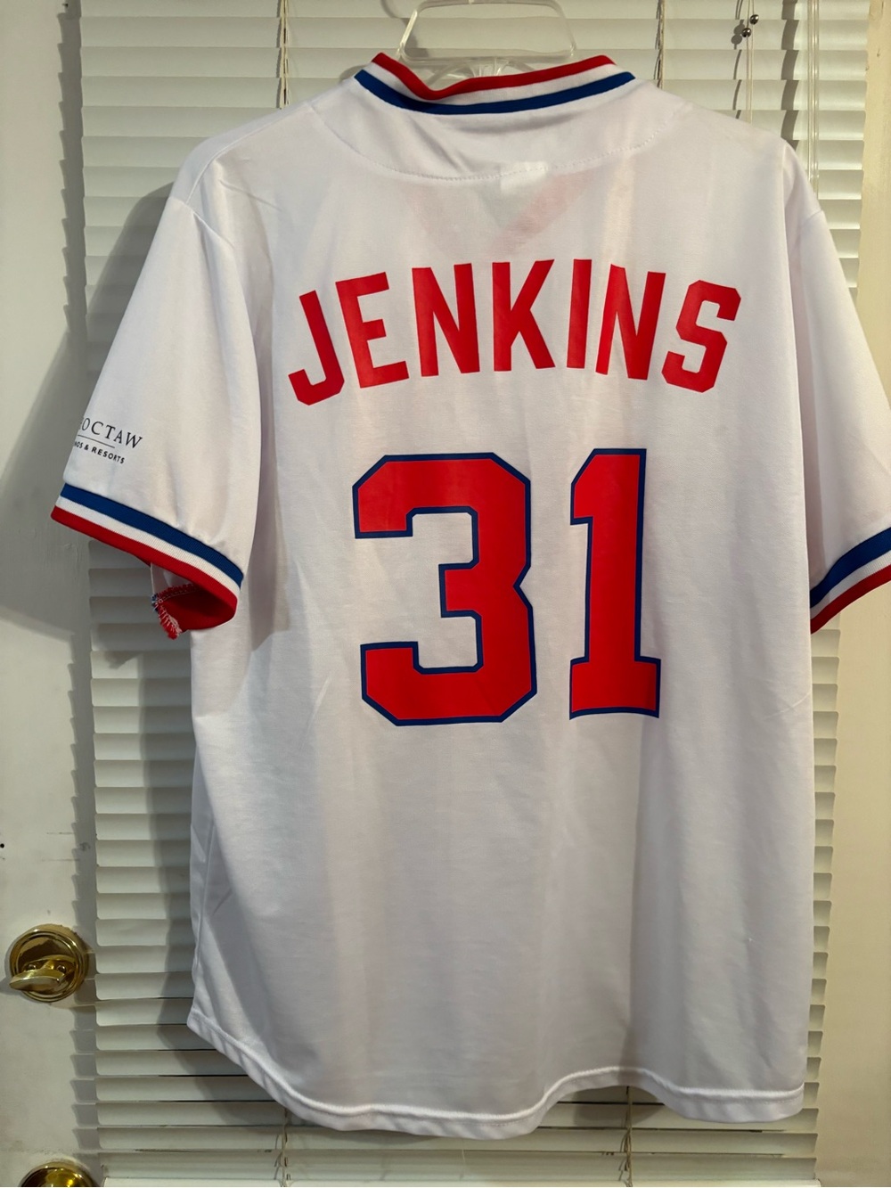 2023 Texas Rangers HOF Fergie Jenkins #31 Jersey Giveaway SGA Size Large